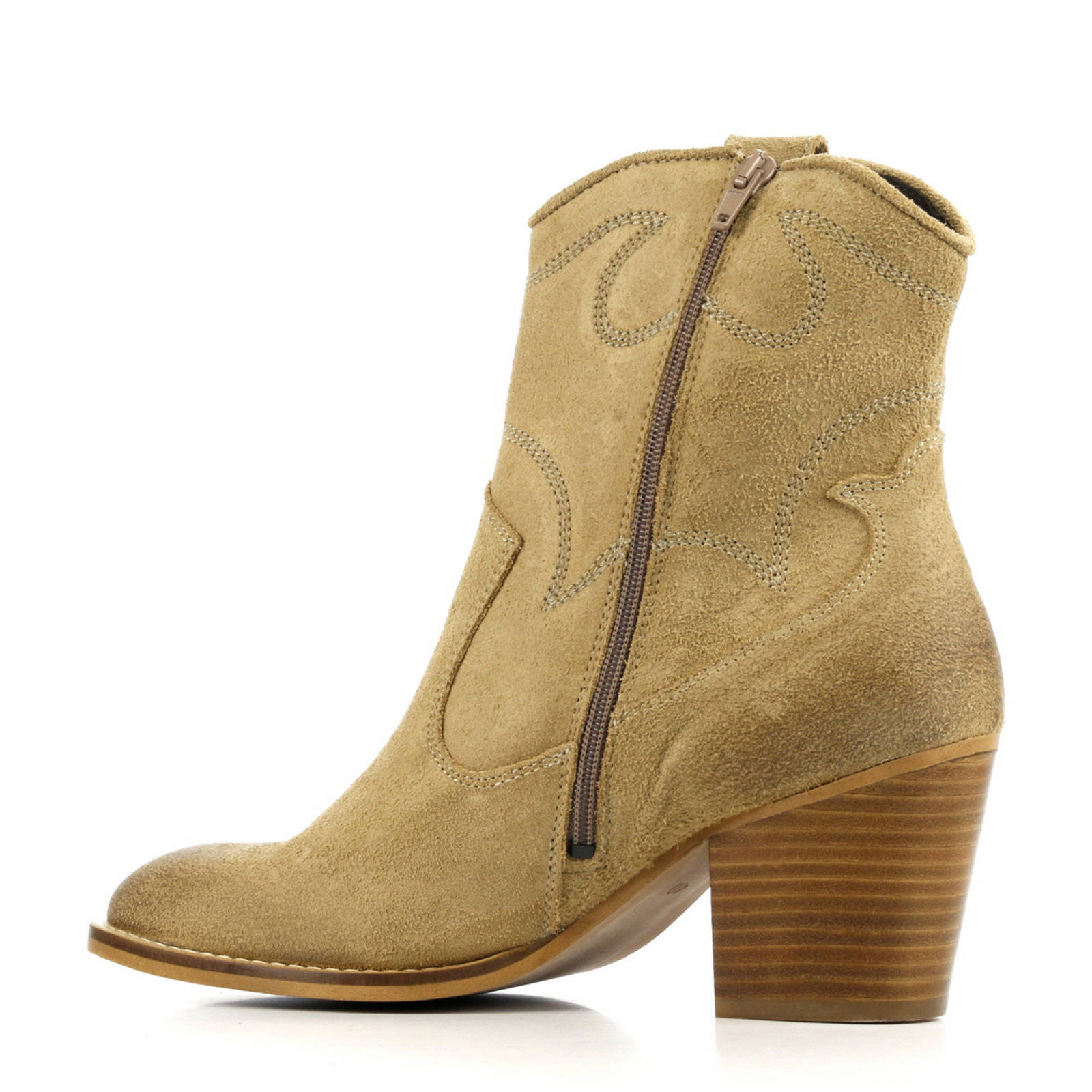 Lina Locchi Seward suède cowboylaarzen beige | wehkamp Lina Locchi Seward suède cowboylaarzen beige | wehkamp