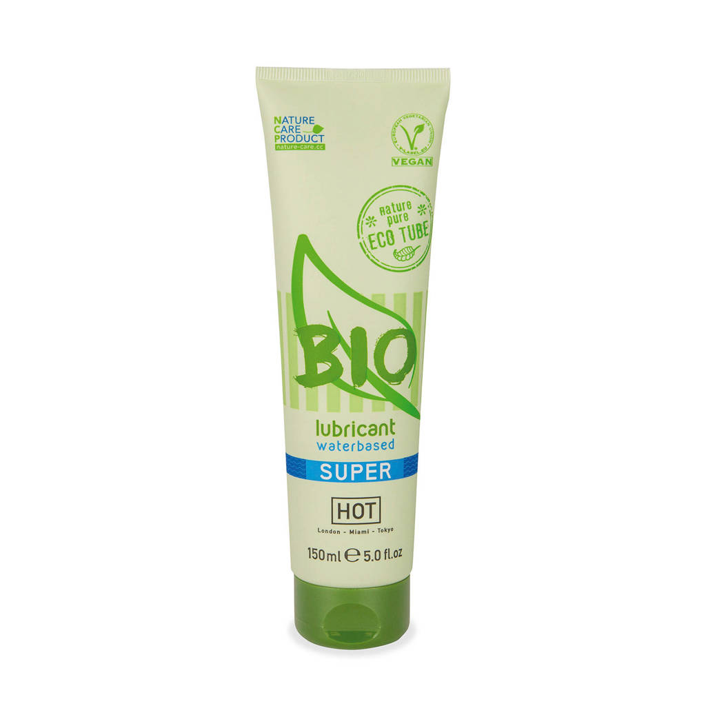 HOT HOT BIO Glijmiddel op Waterbasis - superglide - 150 ml