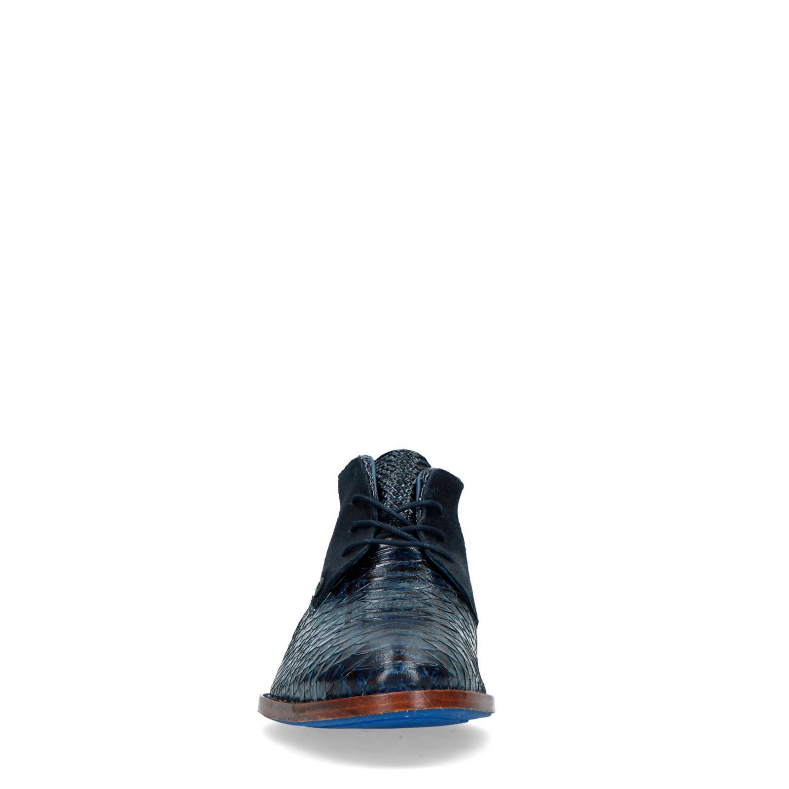 Rehab Salvador Snake Fantasy leren veterboots blauw | wehkamp