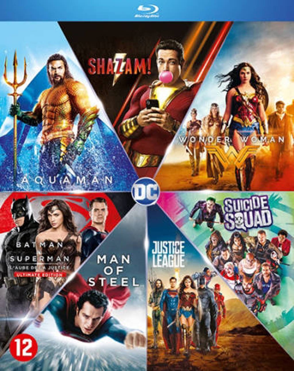 DC comics movie collection (7 films) (Blu-ray)