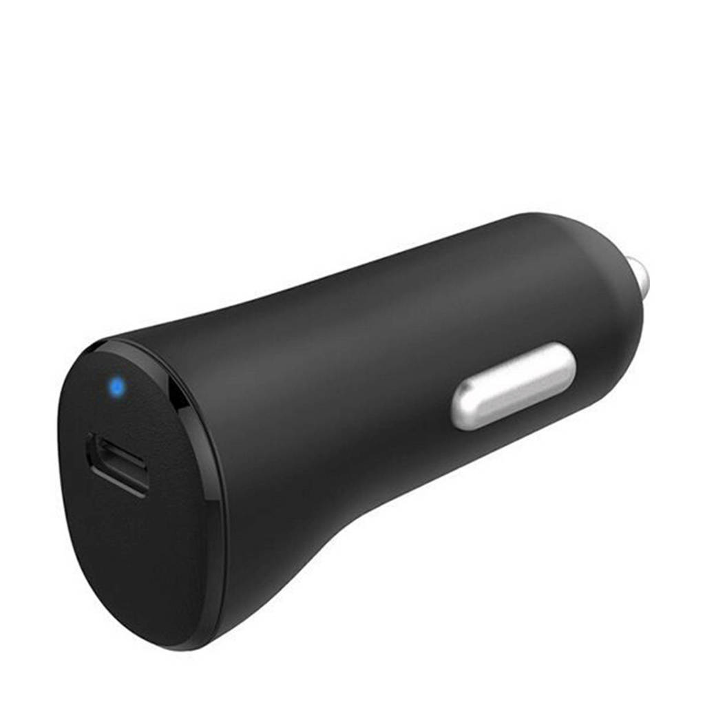 WeFix CAC X1USB-C PD 4.8A BK autolader, Zwart