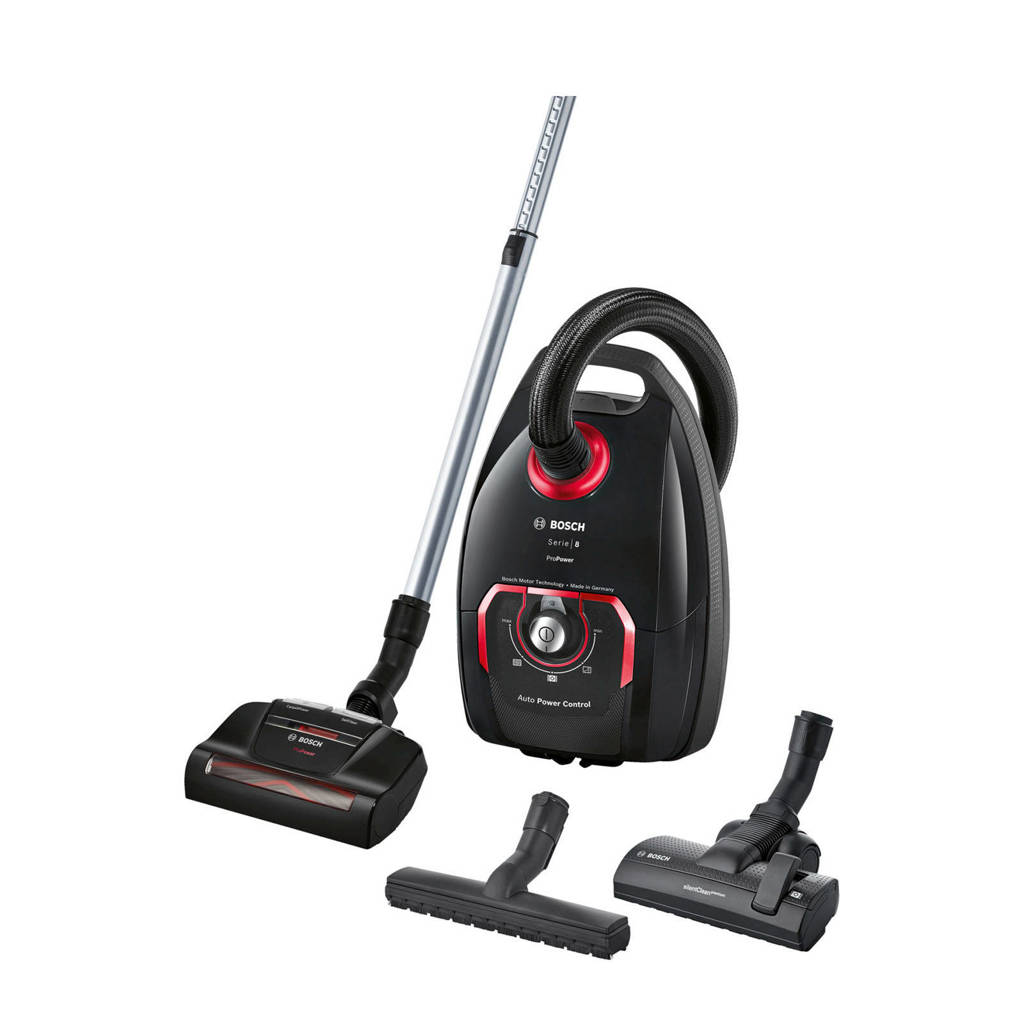Bosch BGL8POW2 stofzuiger met zak, N.v.t.