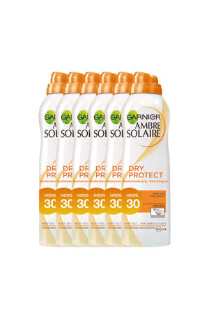 Ambre Solaire dry protect vernevelende mist - 6x 200ml multiverpakking