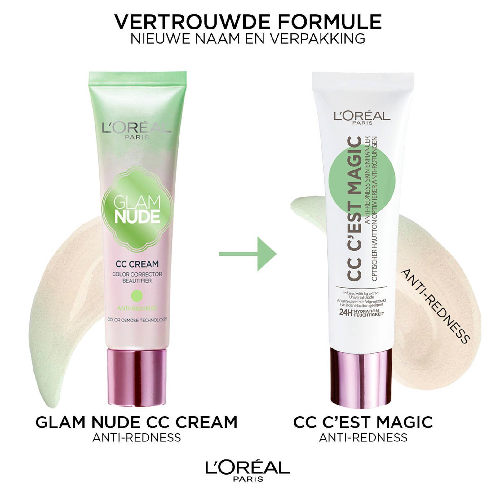 L Oréal Paris Cc C Est Magic Cc Cream 3 X 30ml Multiverpakking Wehkamp