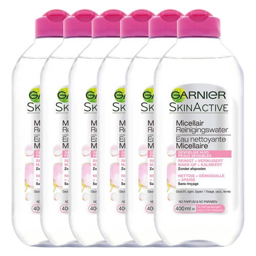 Garnier Skinactive Micellair reinigingswater - 6 x 400 ml - voordeelverpakking afbeelding