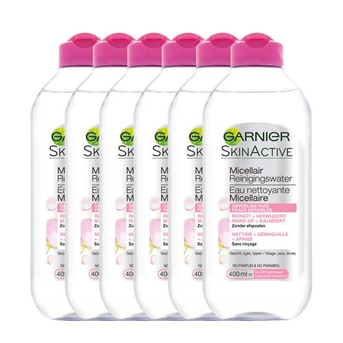 Garnier Skinactive Micellair reinigingswater - 6 x 400 ml - voordeelverpakking