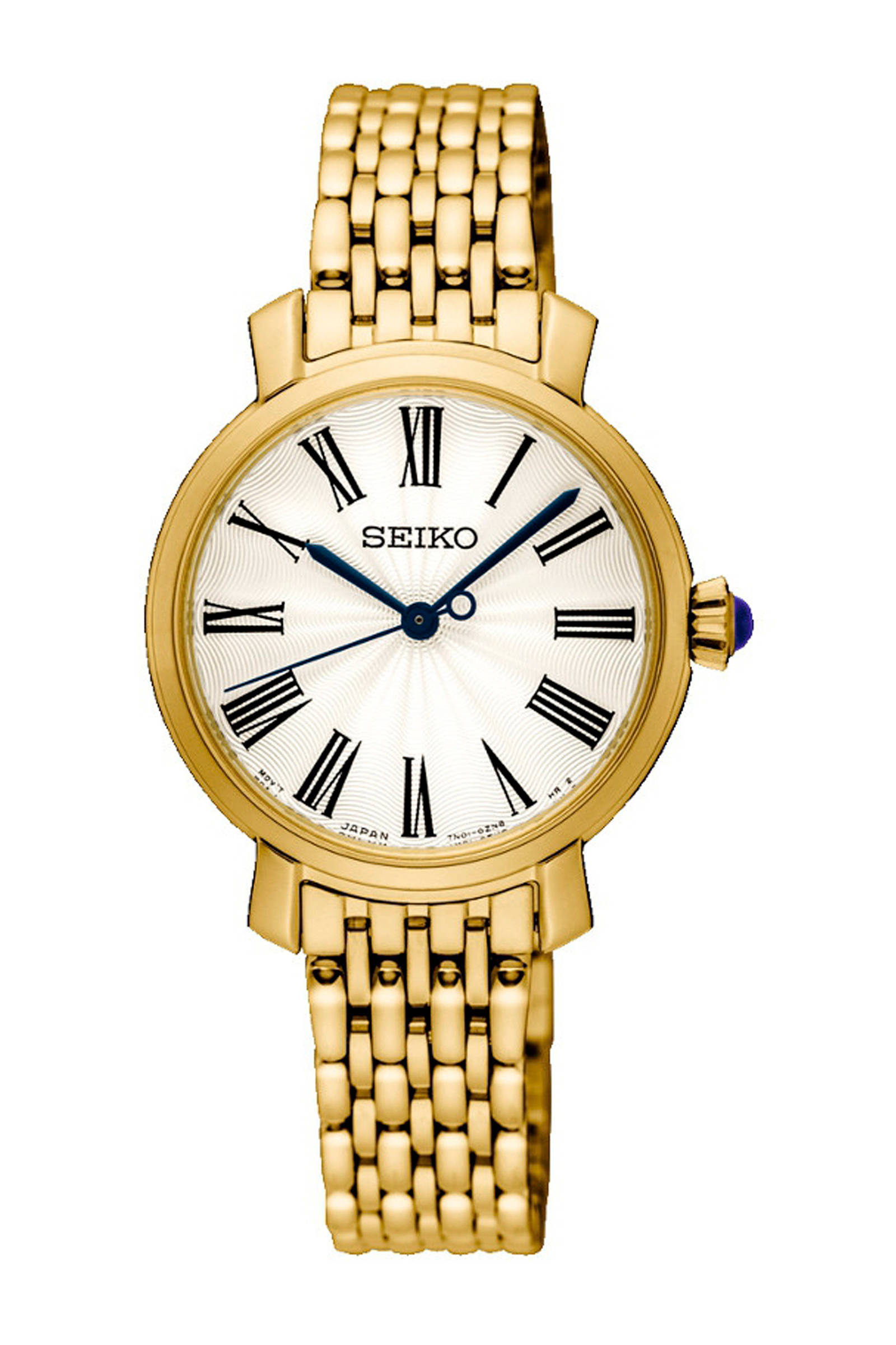 Seiko horloge SRZ498P1 goud | wehkamp