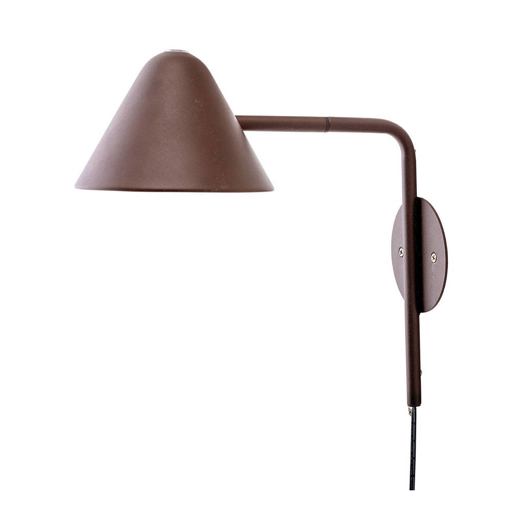 Bloomingville wandlamp, Bruin