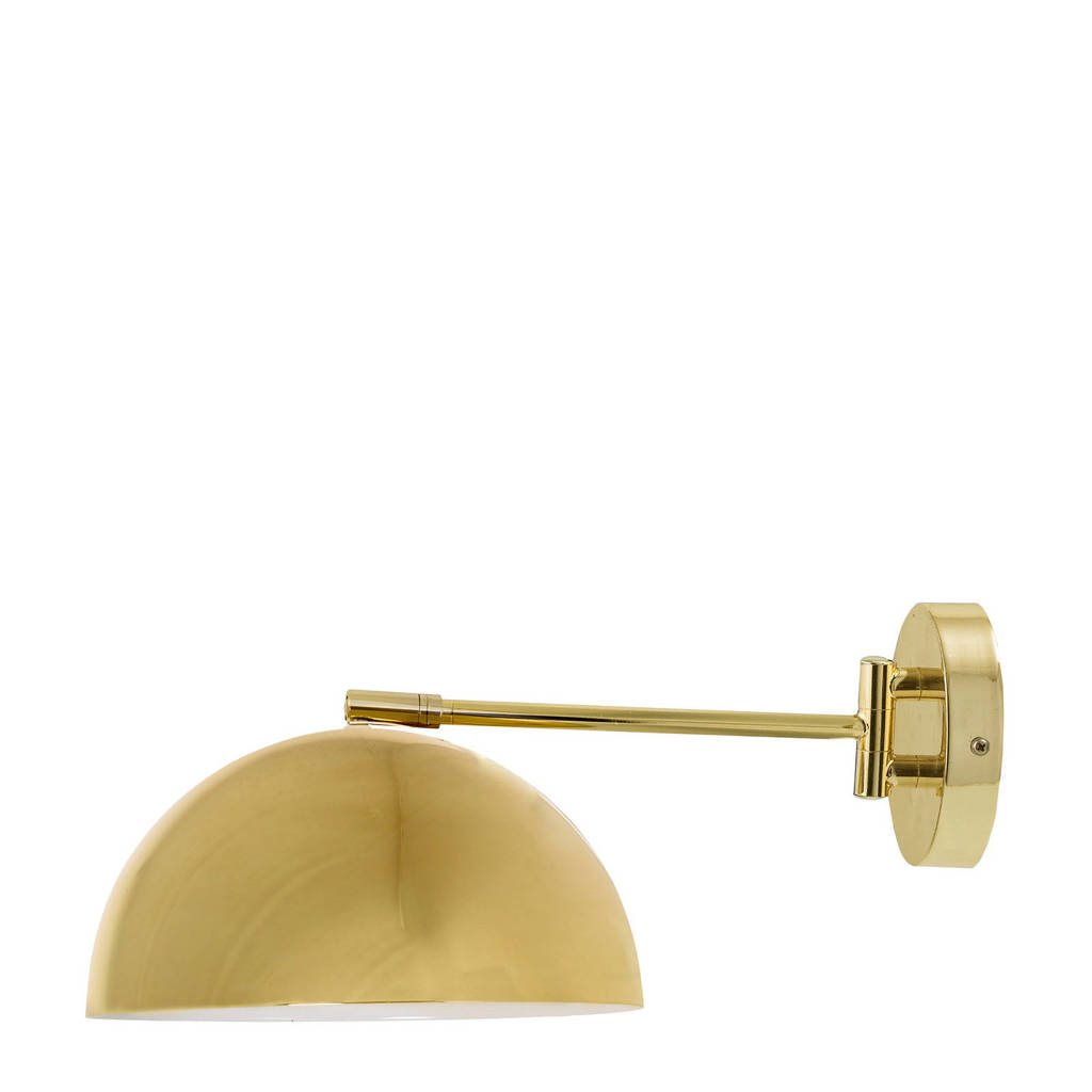 Bloomingville wandlamp, Goud