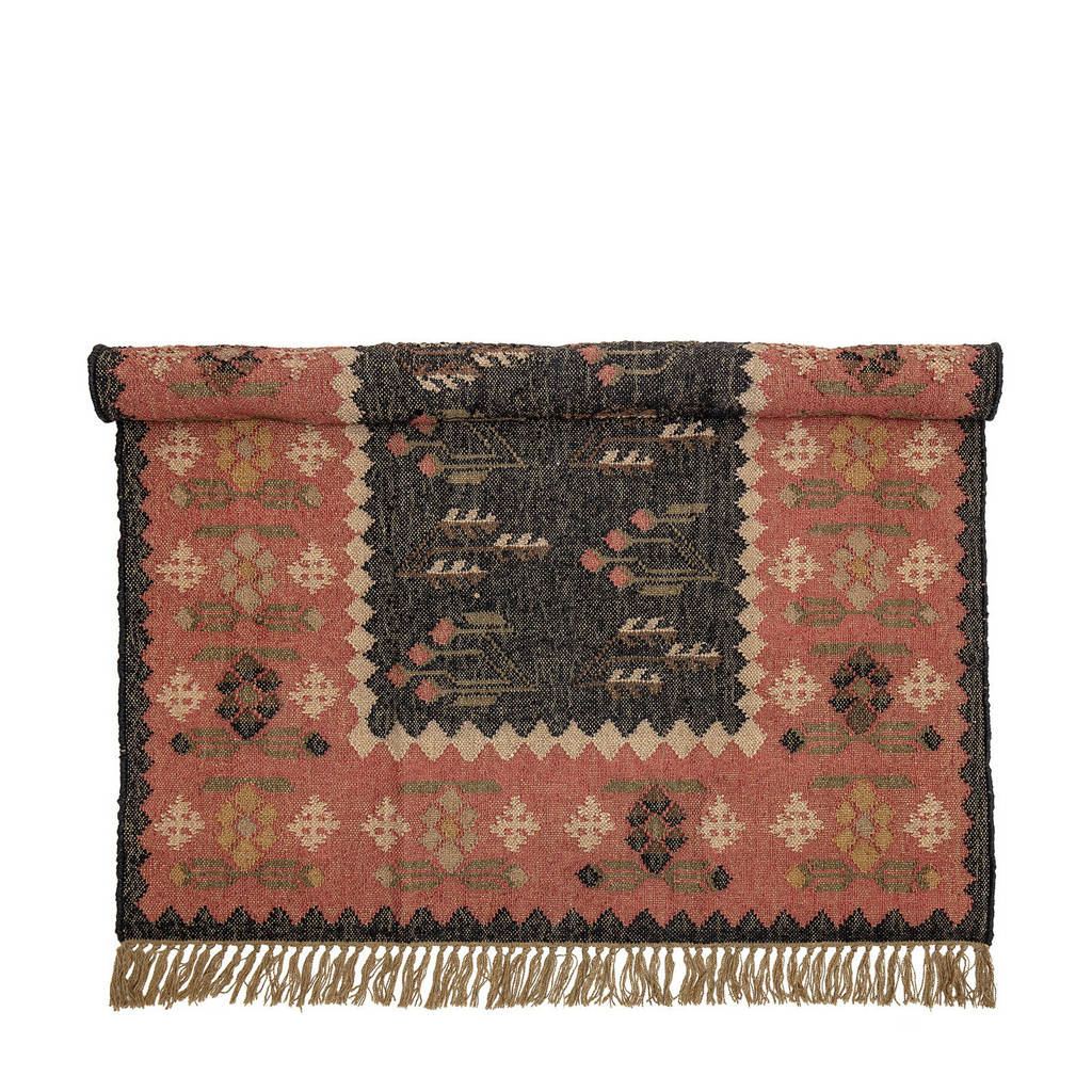 Bloomingville jute vloerkleed (180x125 cm), Multi