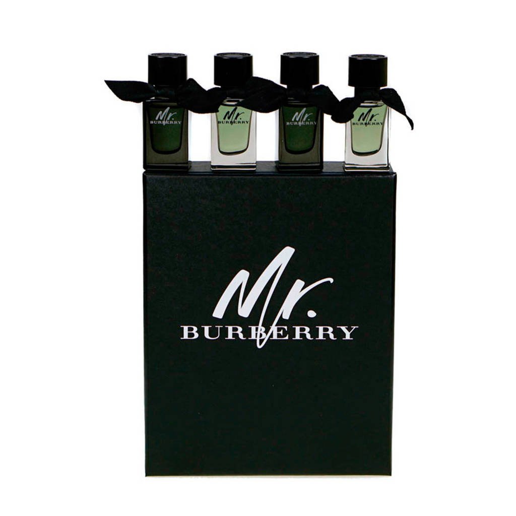 Burberry Mr geschenkset eau de toilette - 4x 5 ml
