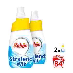 Klein & Krachtig Stralend Wit wasmiddel - 84 wasbeurten - vloeibaar