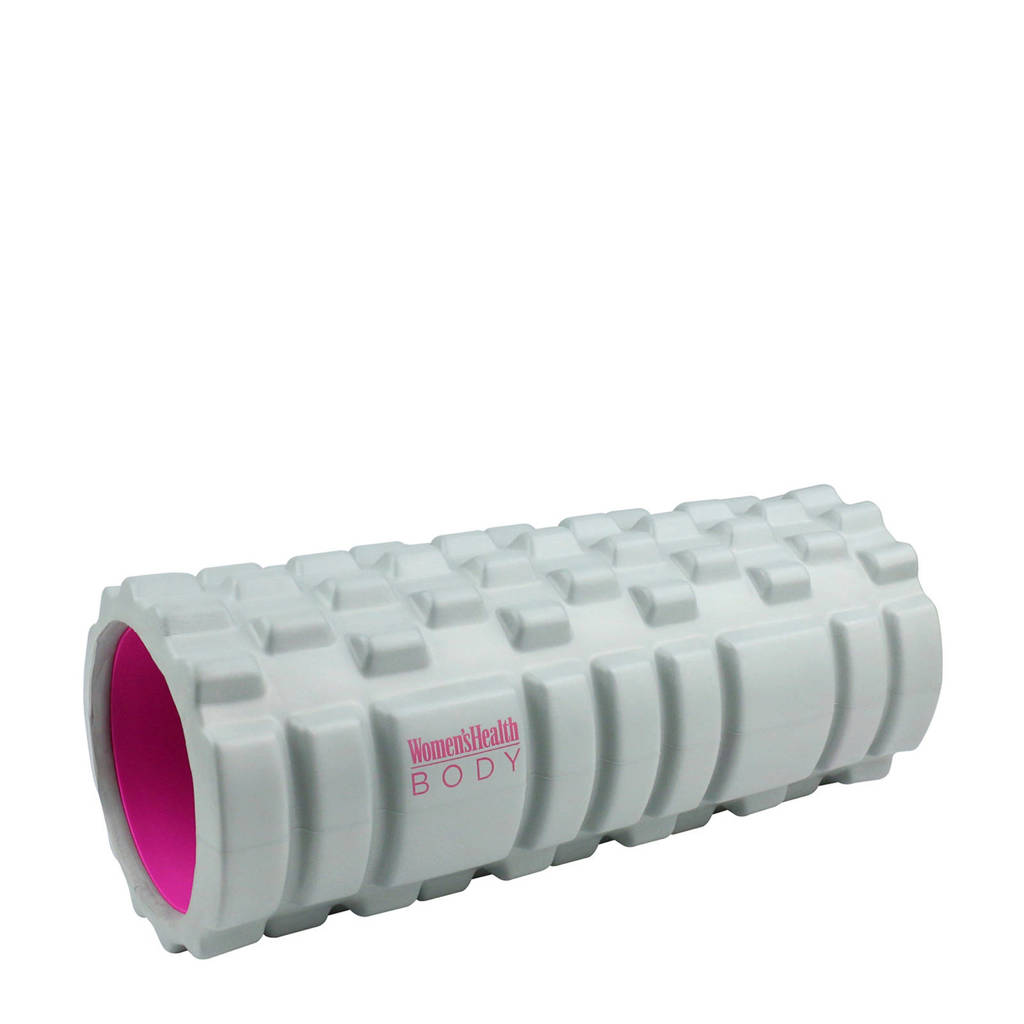 Women’s Health Foam Roller Flat, Grijs/roze