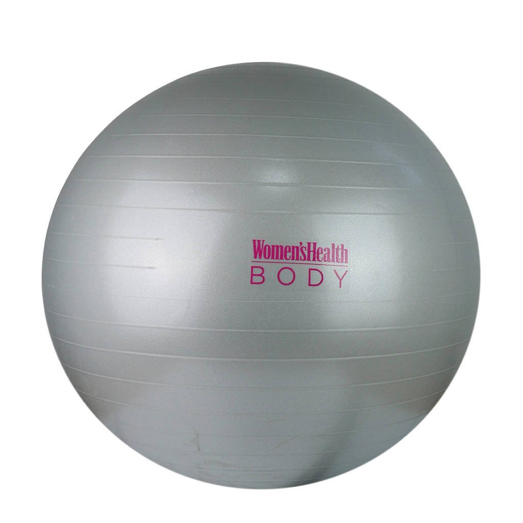 Women’s Health Gym Ball - Fitness bal - 55 cm, Grijs