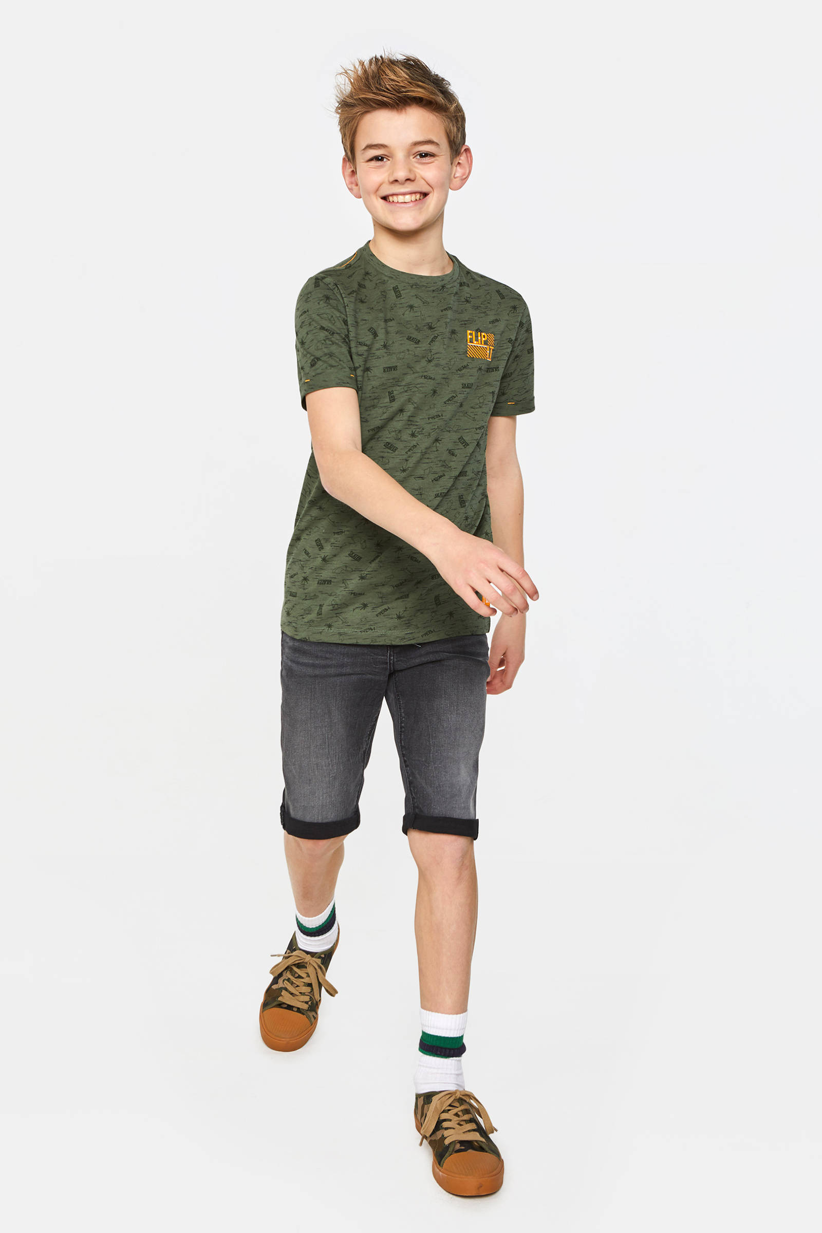 WE Fashion Blue Ridge jeans bermuda zwart bleached | wehkamp Bleached sweatshirt Zwartbleached HEREN | H&M NL