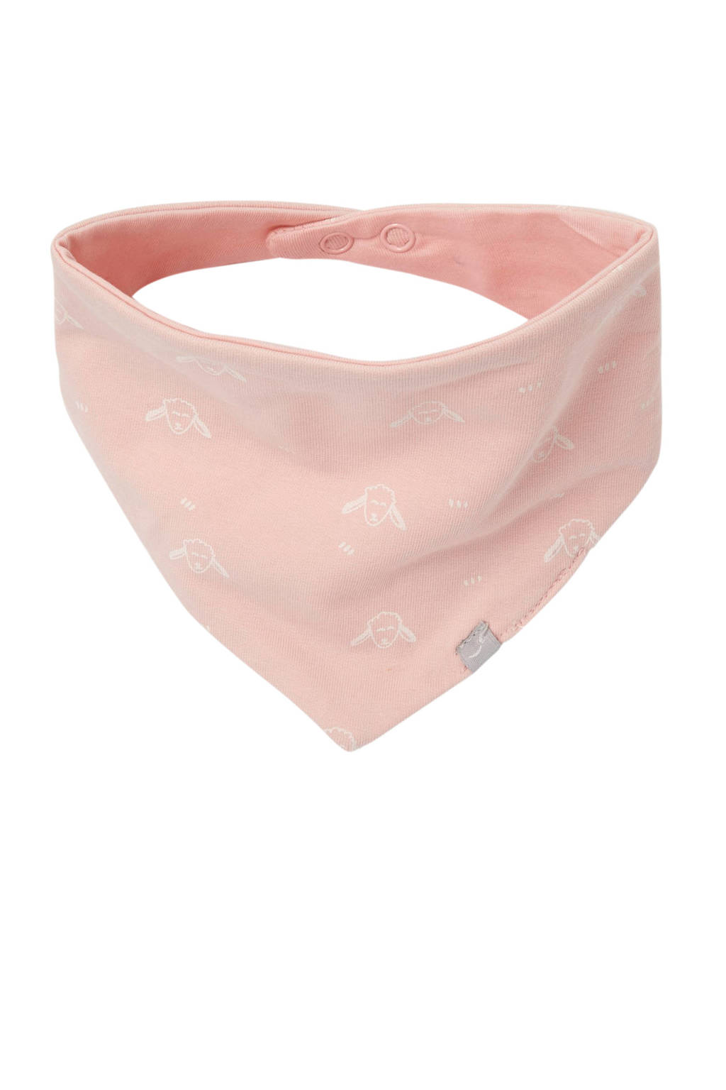 Babyface slab schaapjes roze, Lichtroze/wit