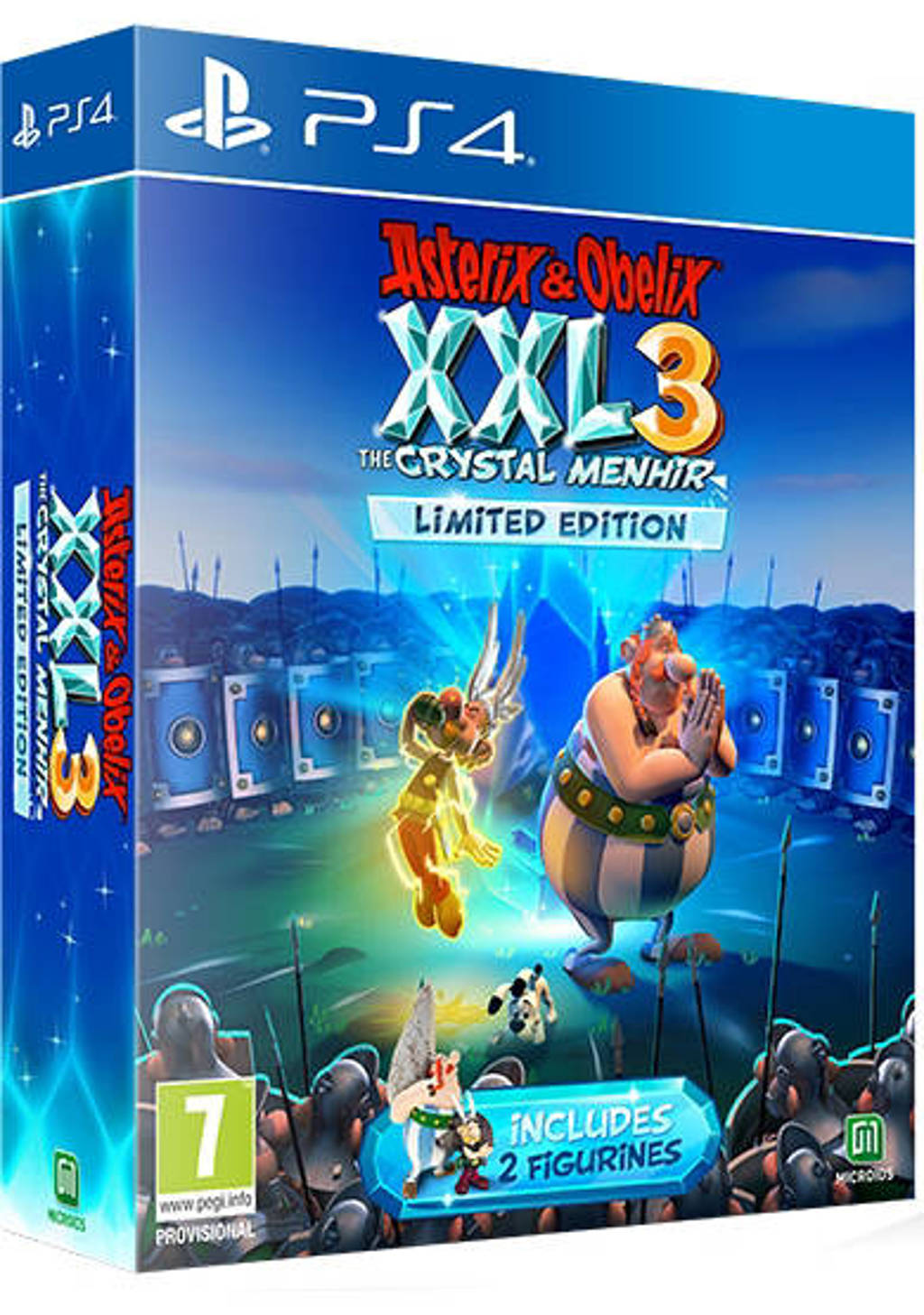 Asterix & Obelix XXL 3 - The Crystal Menhir (Limited edition) (PlayStation 4)