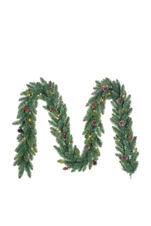 kerst guirlande Creston met verlichting(180 cm) 