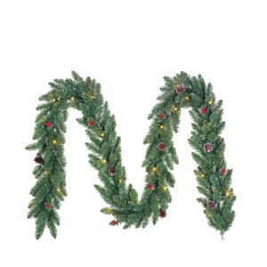 kerst guirlande Creston met verlichting (270 cm)
