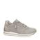Gabor suède sneakers beige/slangenprint