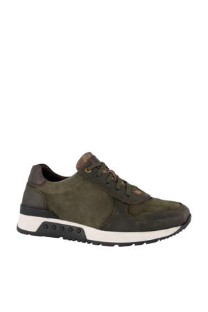 nubuck sneakers groen