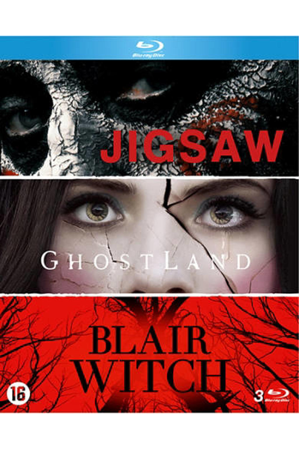 Jigsaw + Ghostland + Blair Witch  (Blu-ray)