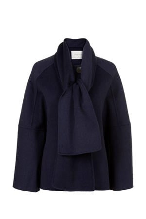 coat donkerblauw