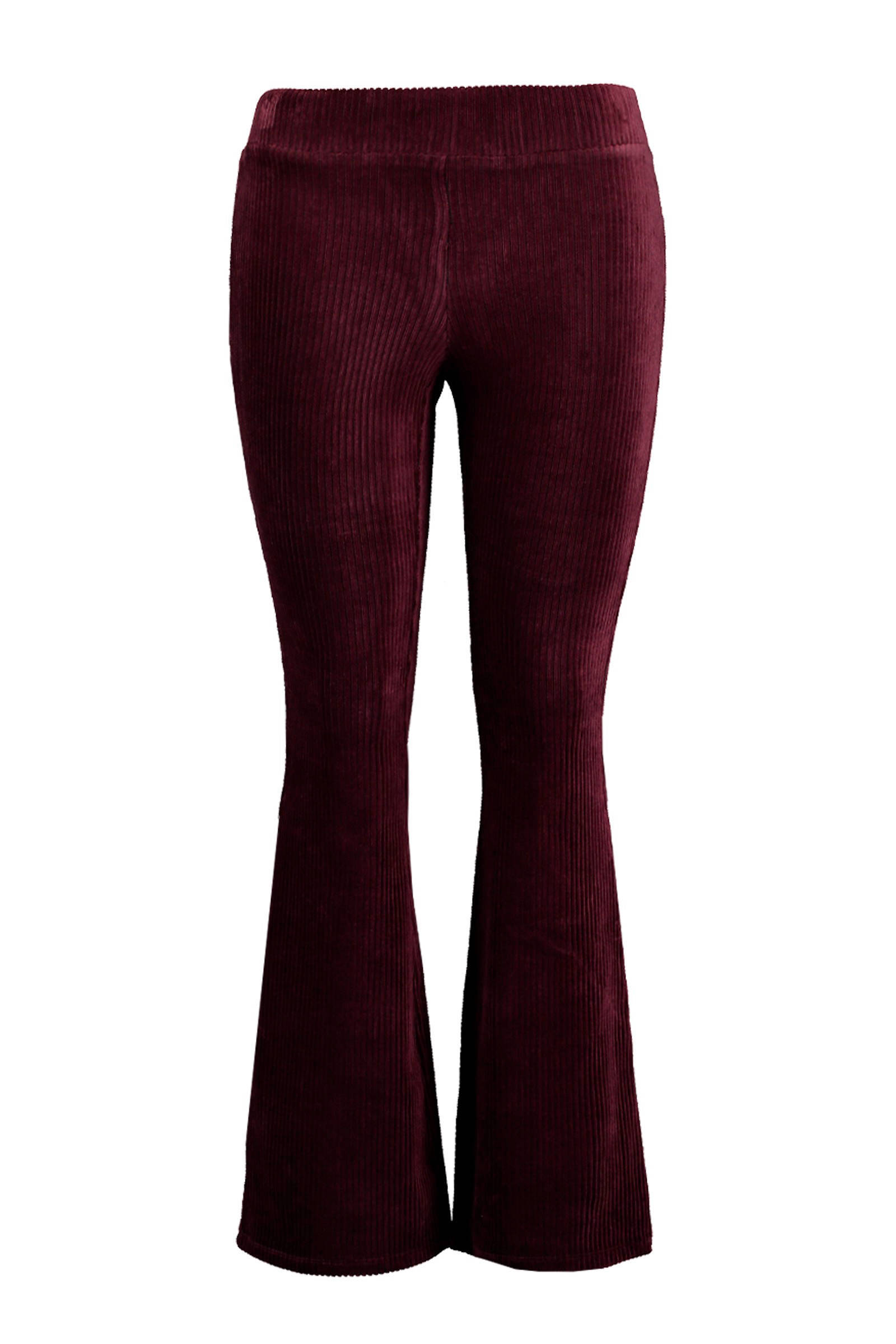corduroy flared legging