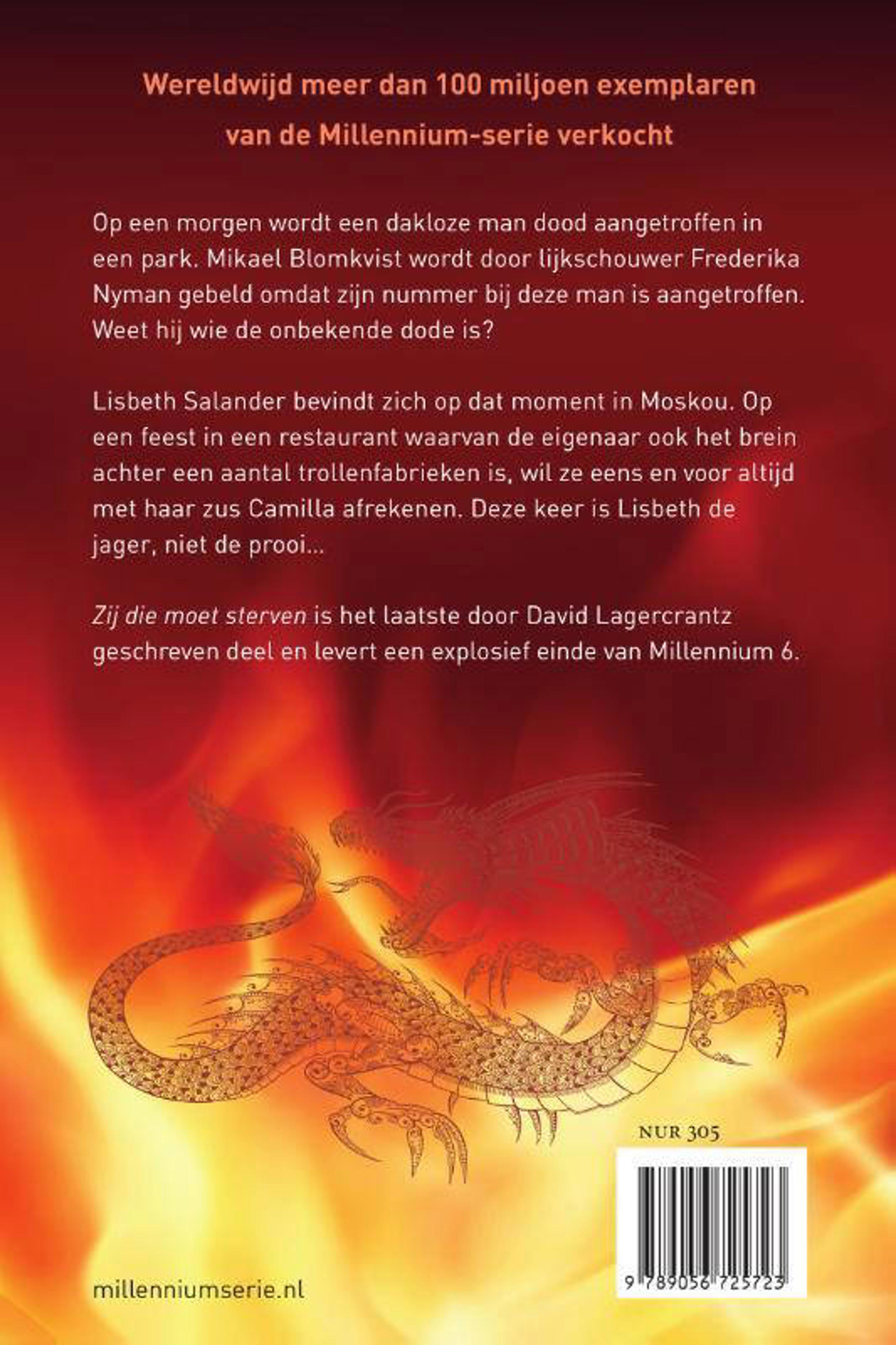 David Lagercrantz Millennium Zij die moet sterven wehkamp