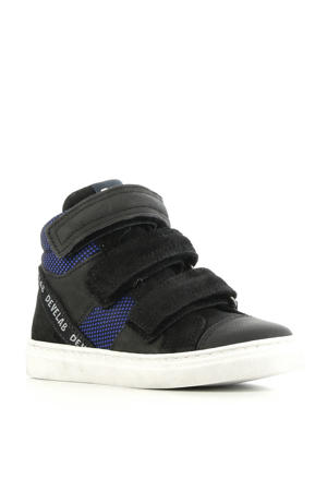 41217 leren sneakers blauw