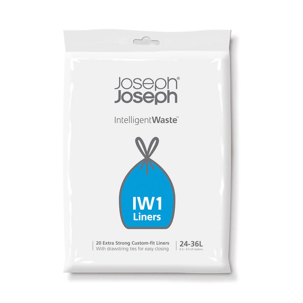 Joseph Joseph Intelligent Waste Afvalzakken IW1 36 liter Pak 20 Stuks