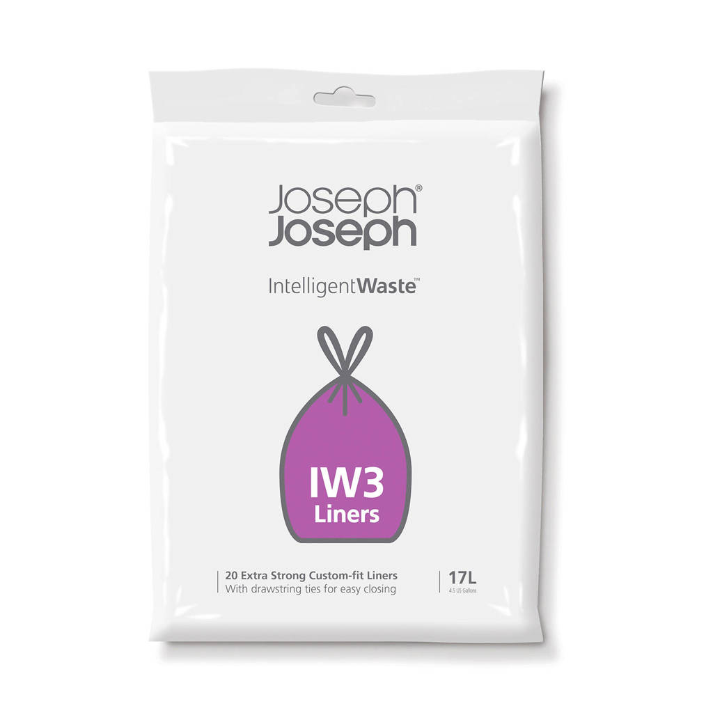 Joseph Joseph Intelligent Waste Afvalzakken IW3 17 liter Pak 20 Stuks