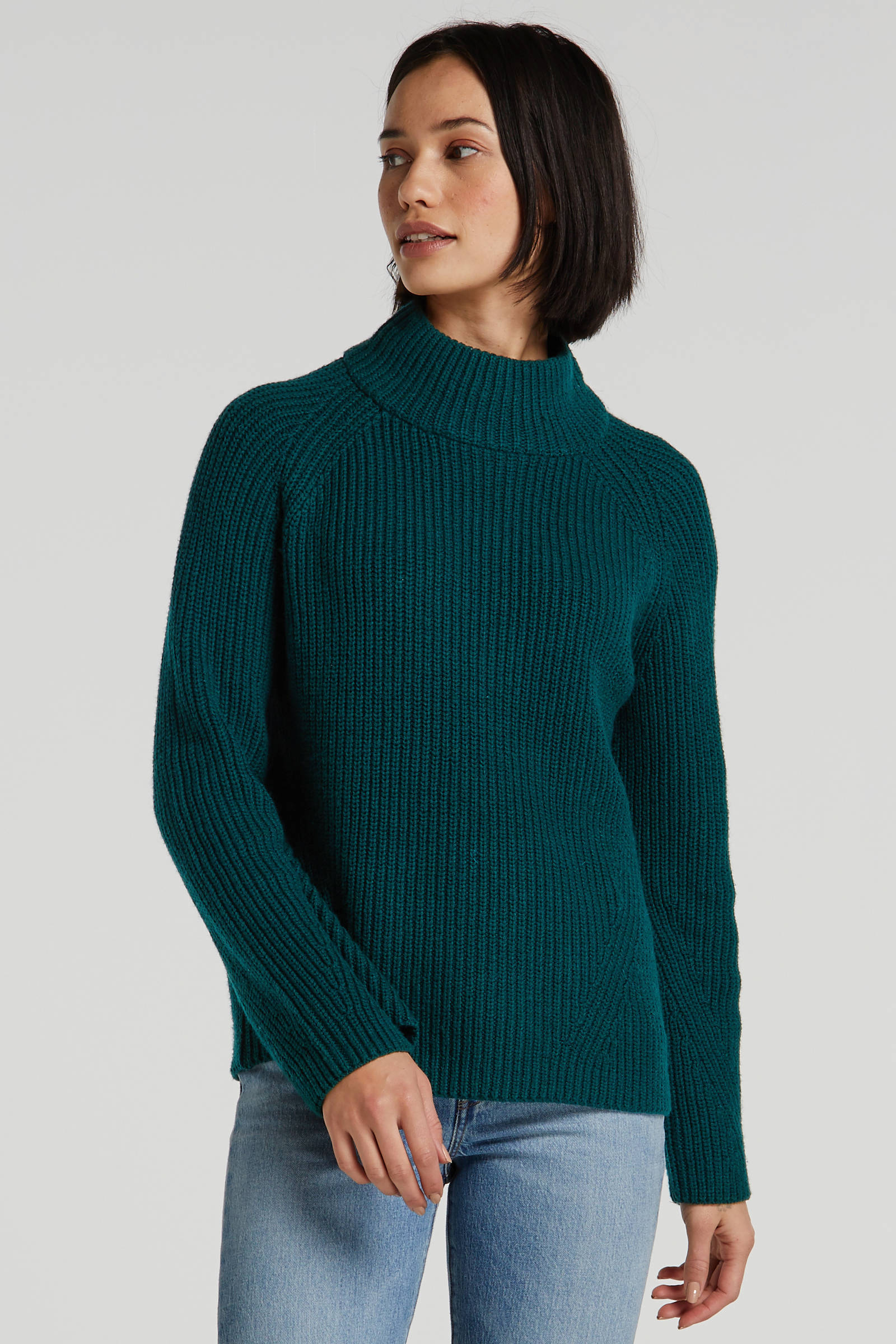 ESPRIT Women Casual grofgebreide coltrui groen | wehkamp ESPRIT Women Casual grofgebreide coltrui groen | wehkamp