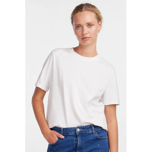 PIECES T-shirt PCRIA wit afbeelding