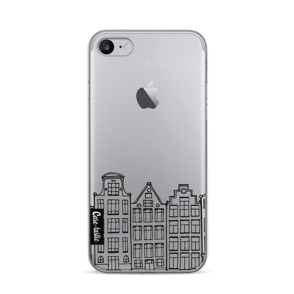 Casetastic backcover Amsterdam iPhone 7/8, Transparant