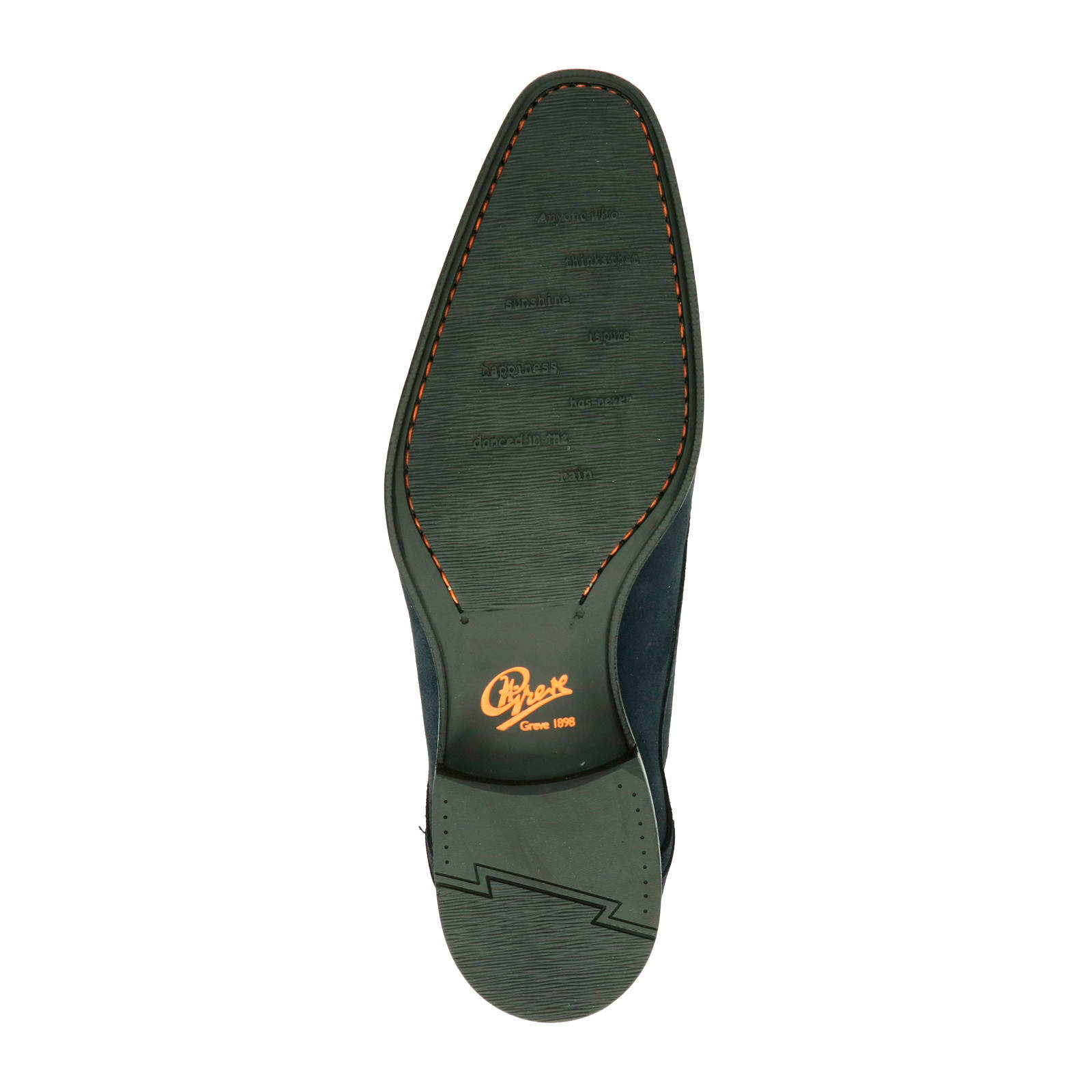 Greve suède veterschoenen donkerblauw | wehkamp