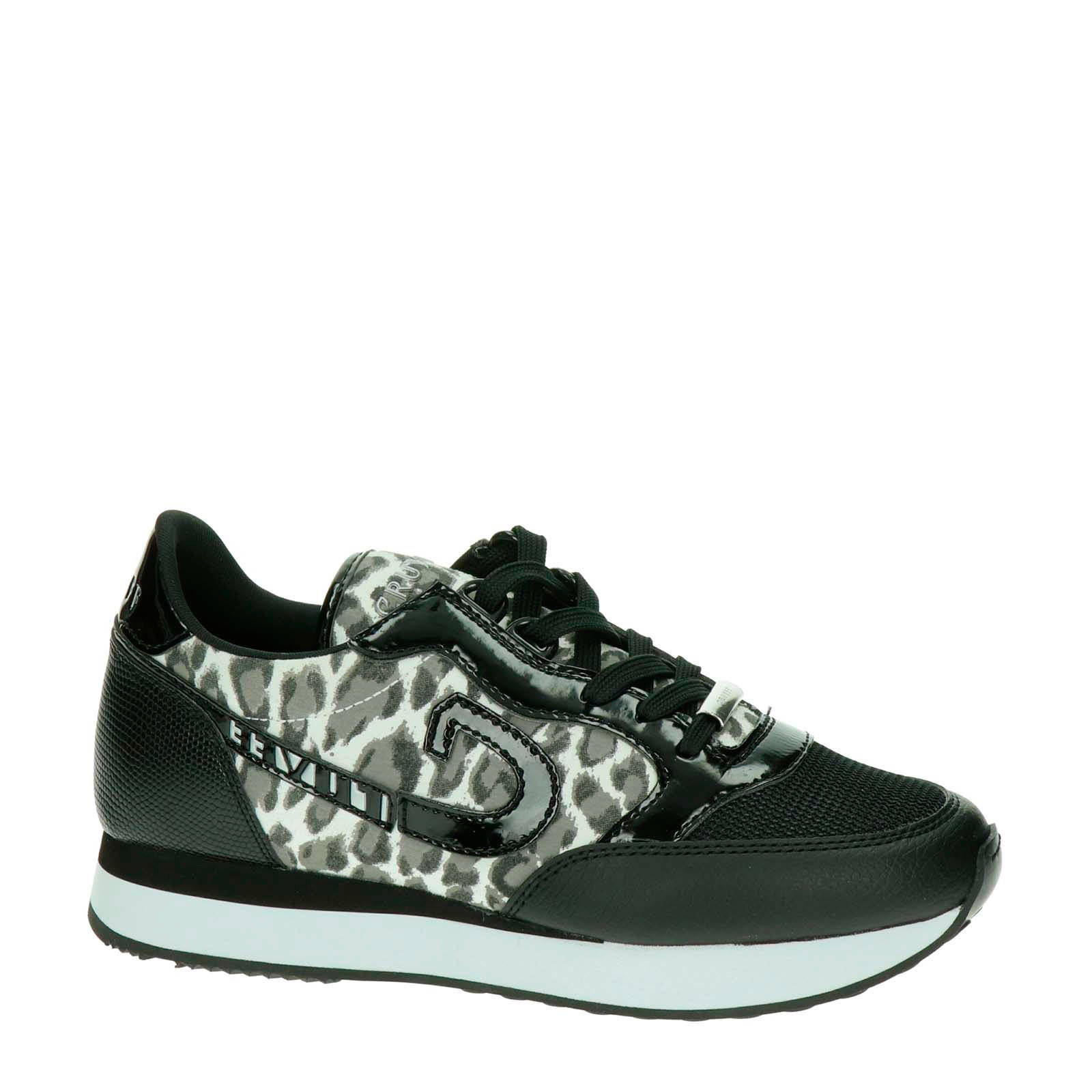 Cruyff Parkrunner sneakers panterprint grijs | wehkamp