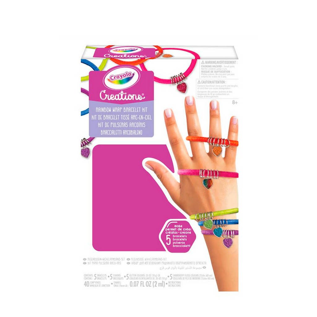Crayola Regenboog armbanden set