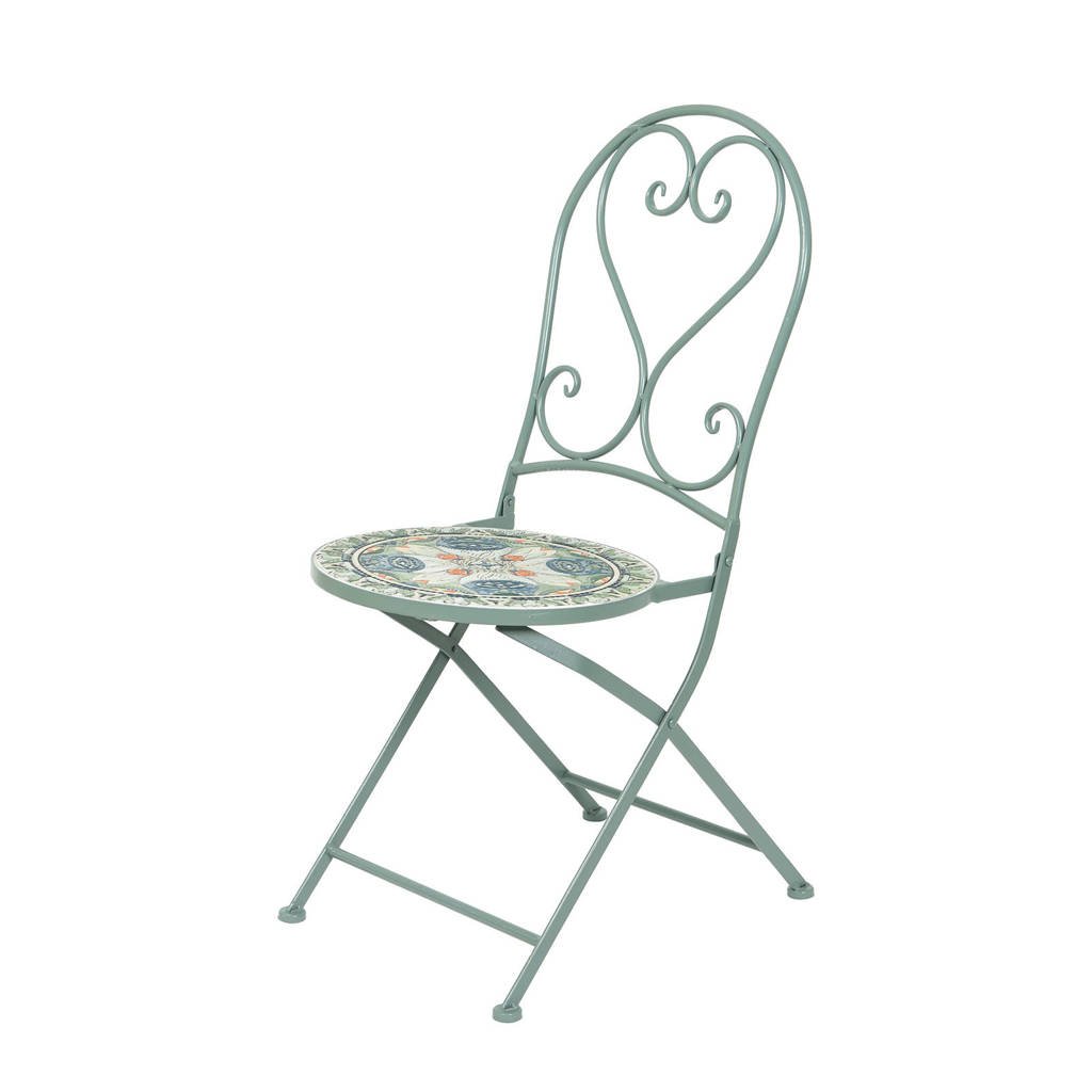 Outdoorliving by Decoris stoel Bistro, groen/kleur(en)