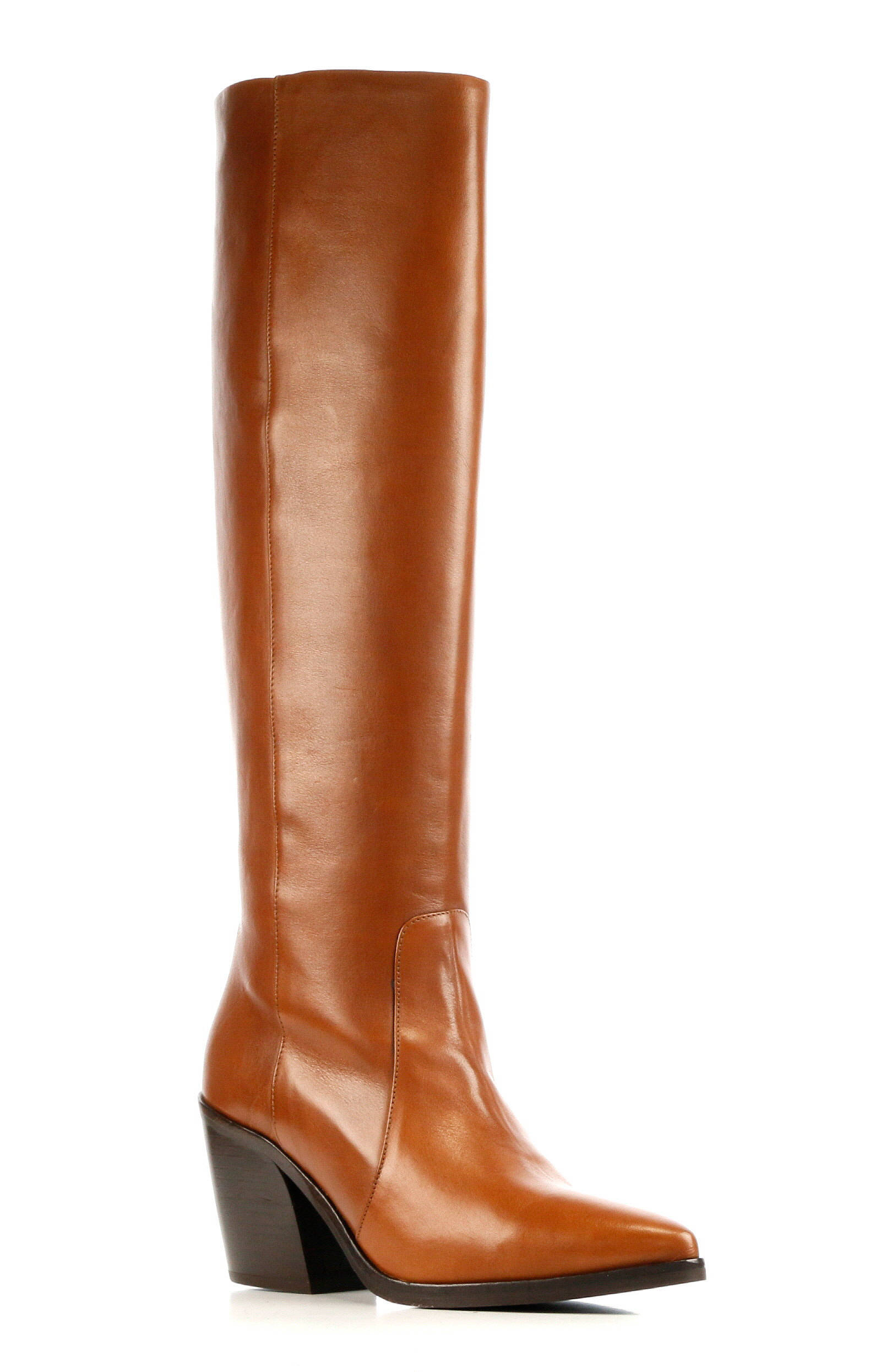 Via Vai 5310005 leren laarzen cognac | wehkamp VIA VAI Dames Laarzen Cognac 5310005 | Van den Assem