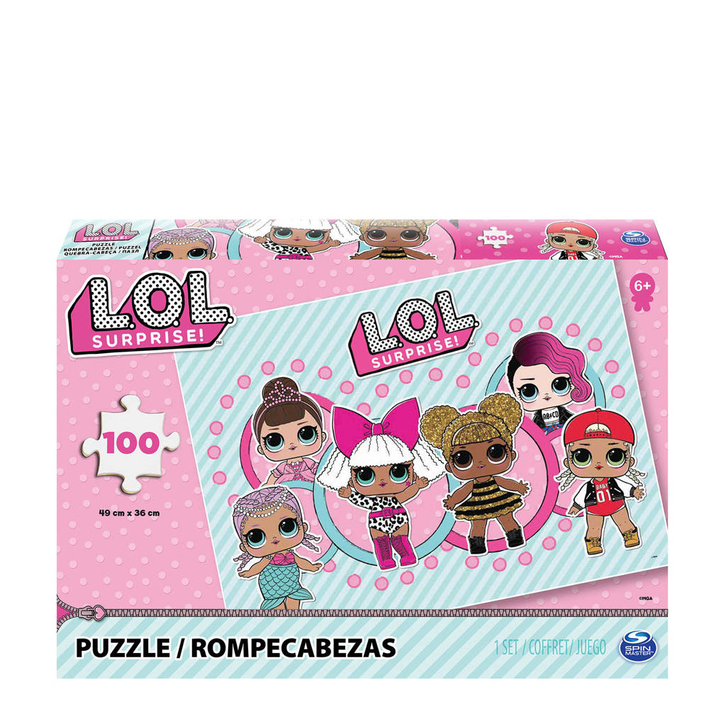 L.O.L. Surprise! legpuzzel 100 stukjes