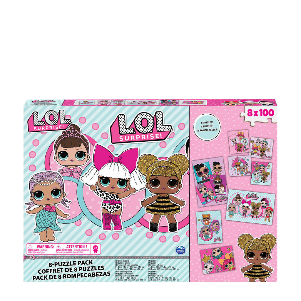 L.O.L. Surprise! 8-in-1 legpuzzel 800 stukjes