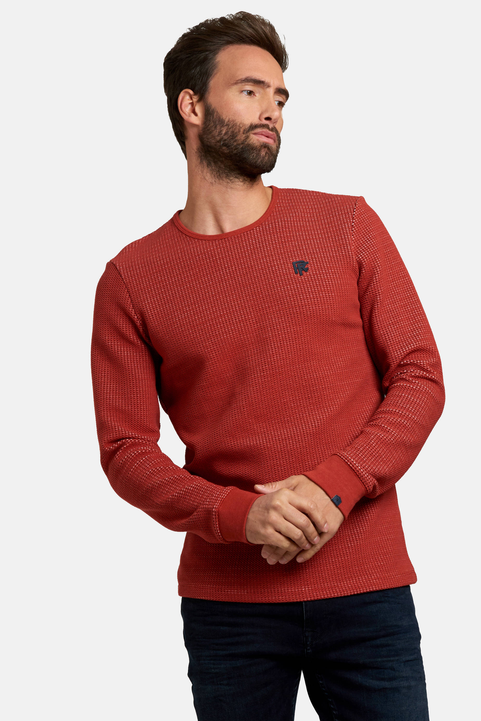 Refill by Shoeby gemêleerde sweater rood | wehkamp Refill by Shoeby sweater rood | wehkamp