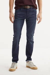 Petrol Industries slim fit jeans Seaham met riem midnight blue, 5855 Midnight blue