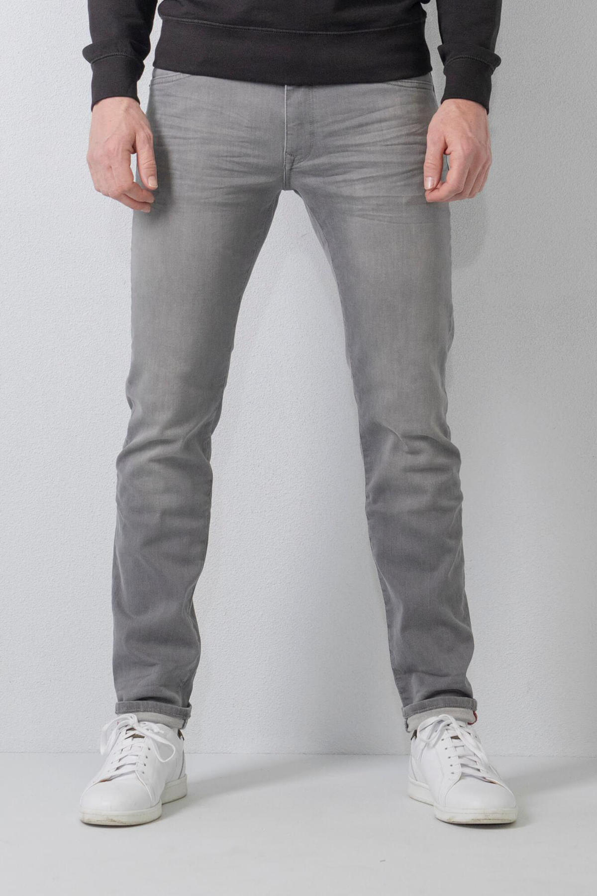 kaping haak kogel Petrol Industries slim fit jeans Seaham Classic met riem grey | wehkamp