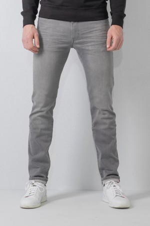 slim fit jeans Seaham Classic met riem grey