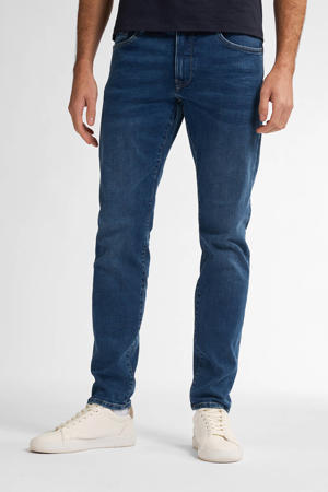 slim fit jeans SEAHAM met riem medium blue