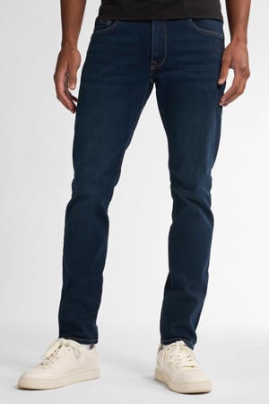 slim fit jeans SEAHAM met riem midnight blue