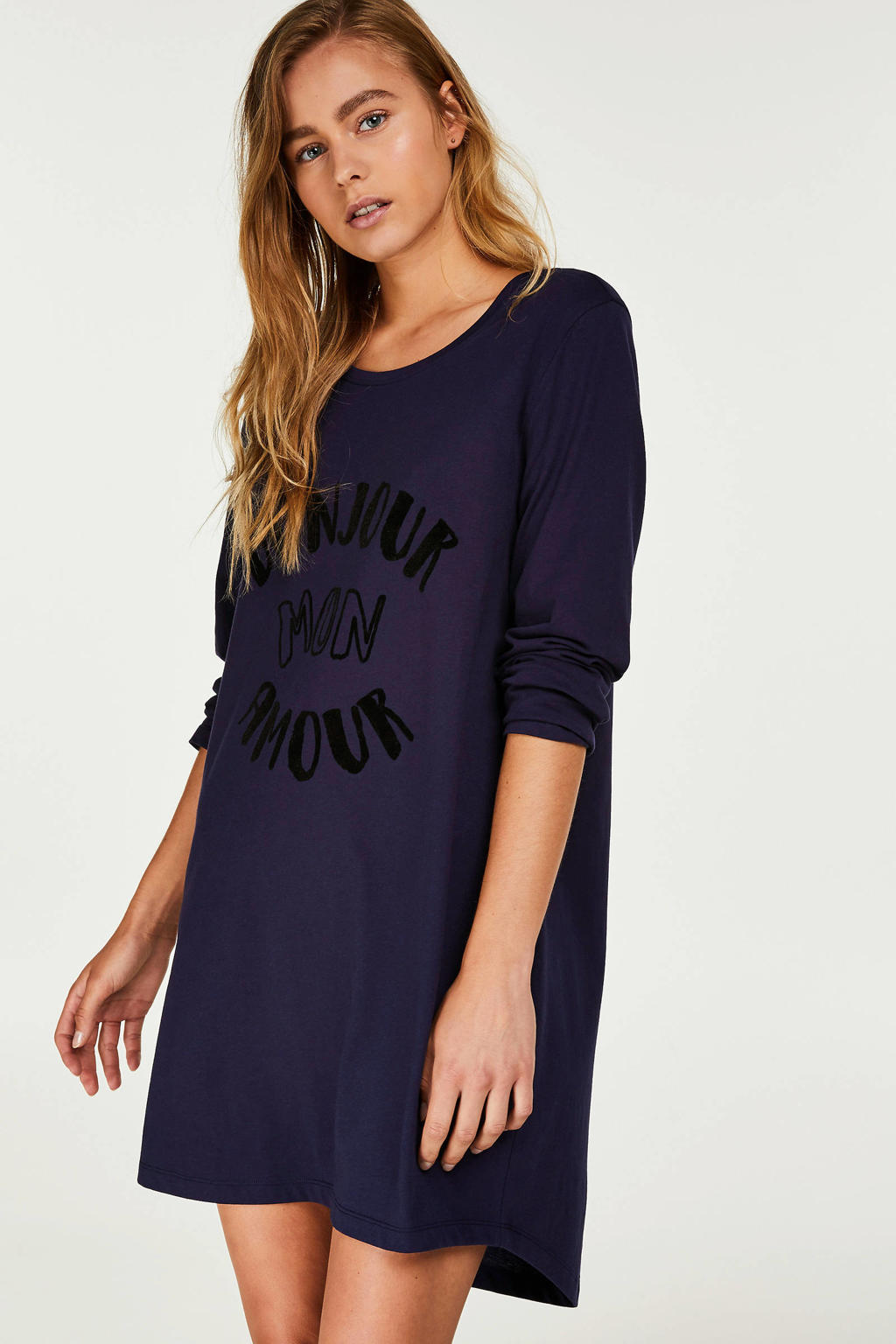 Hunkemöller nachthemd marine