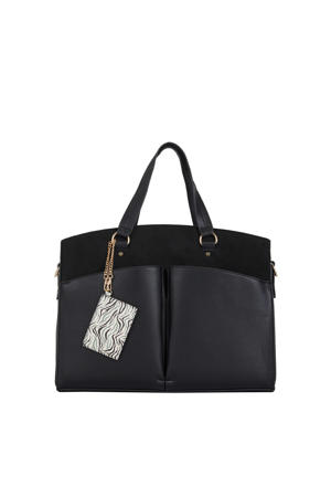 bag in bag shopper zwart